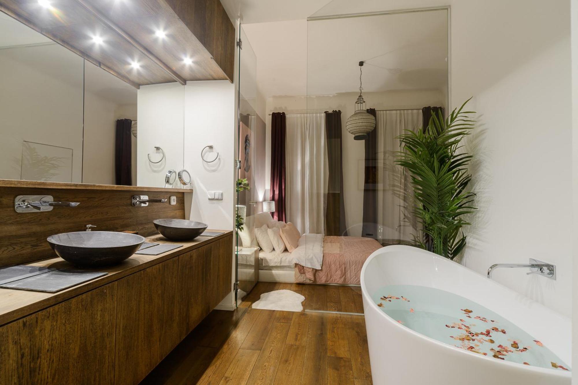 Appartamento Premium Apart With A Balcony Praga Esterno foto