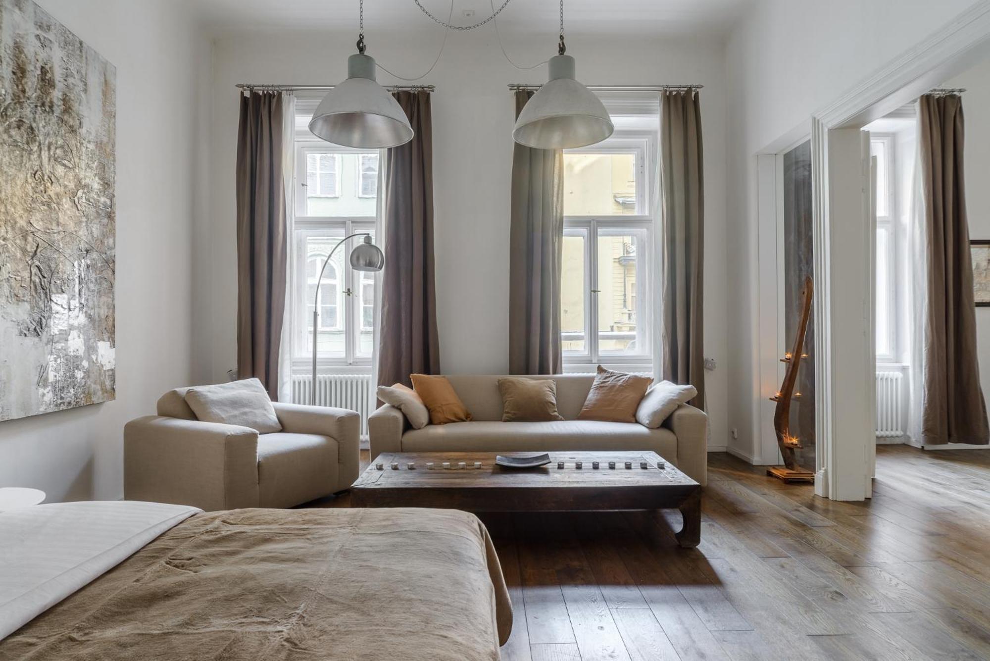 Appartamento Premium Apart With A Balcony Praga Esterno foto
