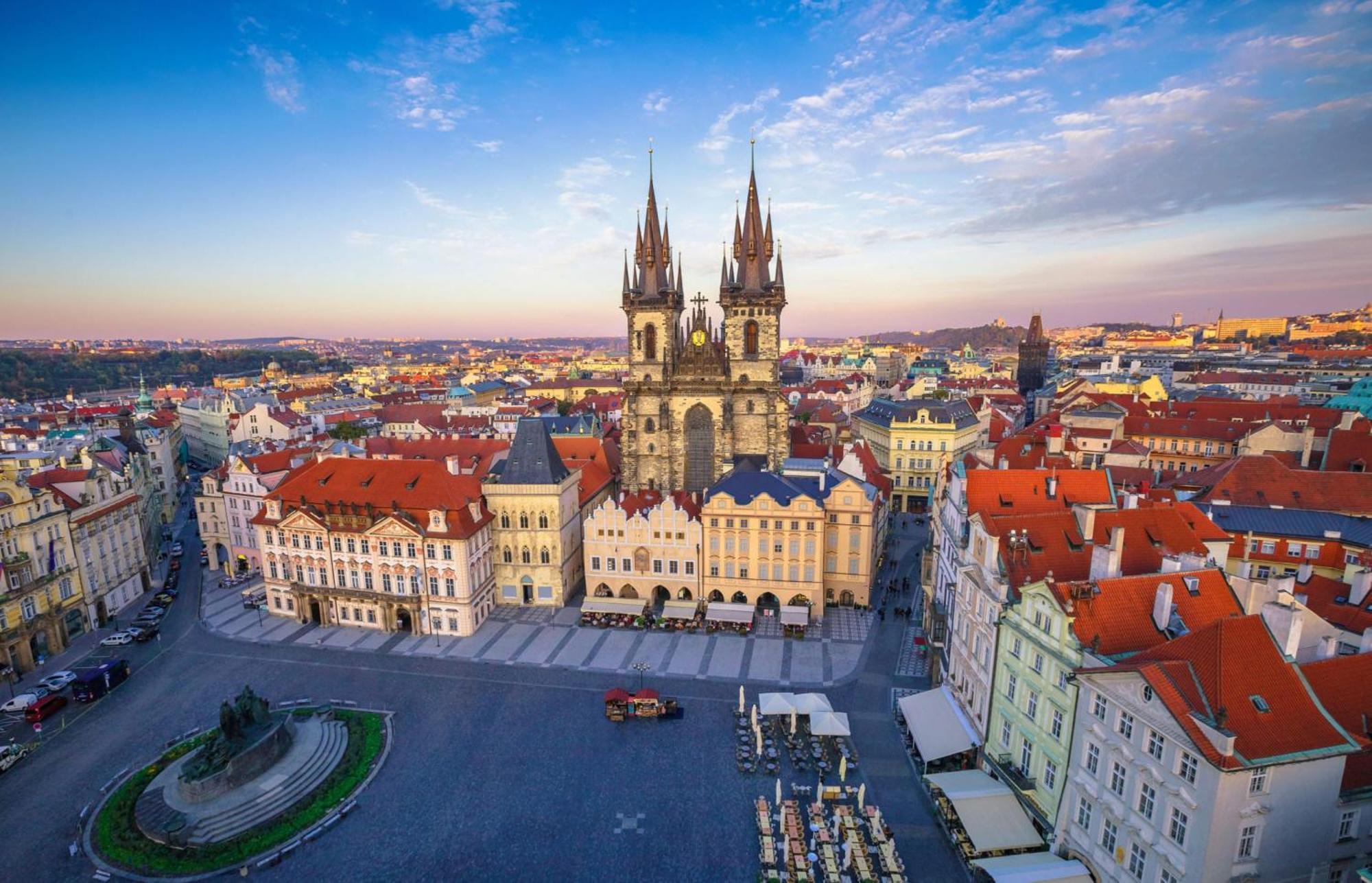 Appartamento Premium Apart With A Balcony Praga Esterno foto